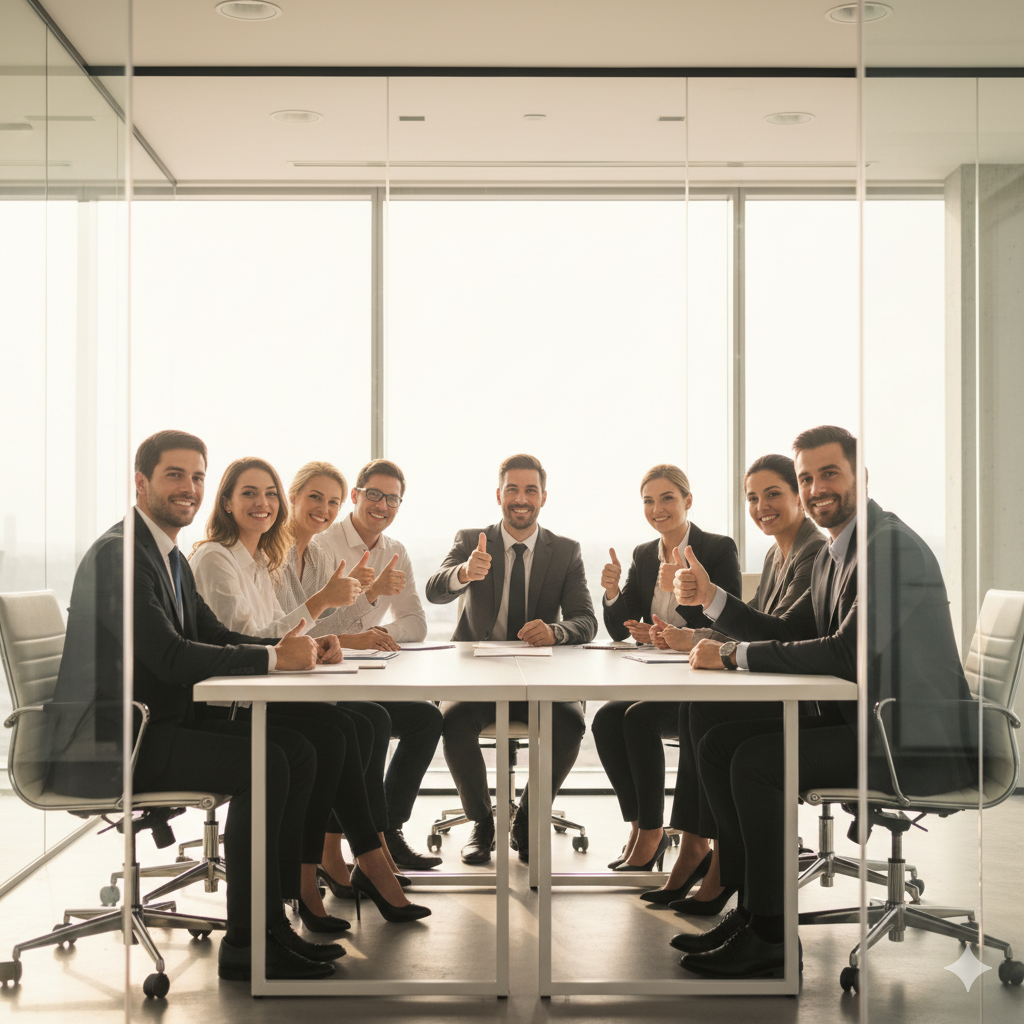 Team trifft erfolgreiche Entscheidung mit VoteWave